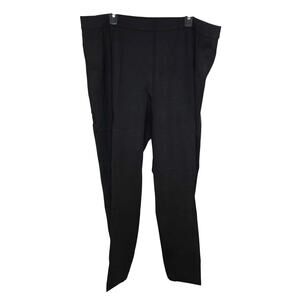 Susan Graver Regular Bi-Stretch Pull-On Slim Leg Ankle Pants Size 3X